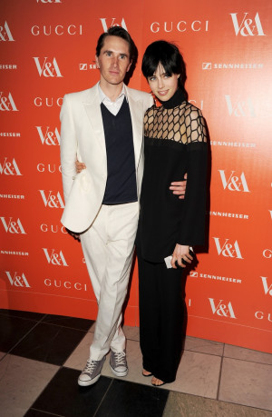 Otis Ferry and Edie Campbell in Gucci at the opening night of the ...