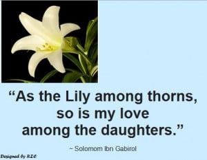 Daughter-Quotes-in-English-Quotes-of-Solomom-Ibn-Gabirol-As-the-Lily ...
