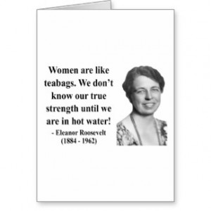Eleanor Roosevelt Quote 6b Greeting Card