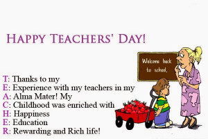 teachers day card quotes teachers day sms messages cards