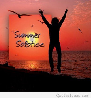 Summer solstice quote message