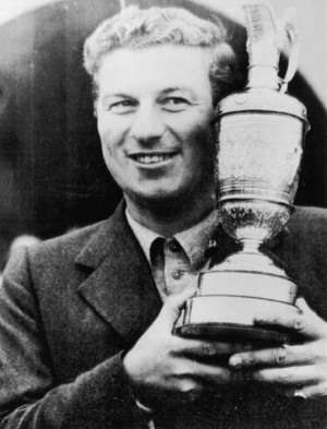 Peter Thomson is the only man to win three consecutive Open