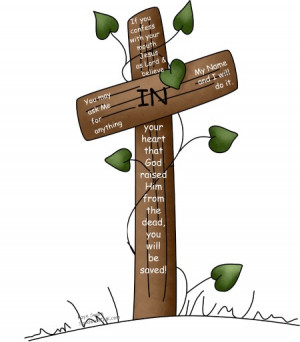 Love this Lent 2011 cross clipart with encouraging Bible Verses for ...