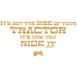 Tractor Sayings