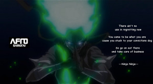 Afro Samurai Ninja Ninja Quotes Ninja ninja quote - afro