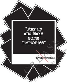 Dave Matthews Band So Right lyrics 8x10 art print. by CreaseStudio, $9 ...