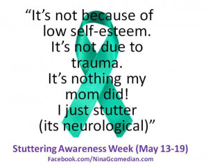 child stuttered because