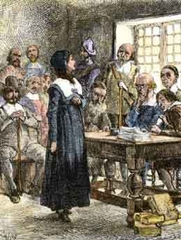 After you finish reading about Anne Hutchinson, answer the questions ...