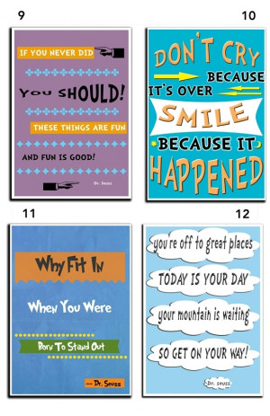 Dr. Seuss Quote Art - 11