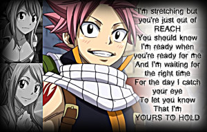 Natsu, I'm Yours to Hold. by Xela-scarlet