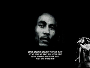 Bob Marley Black and White
