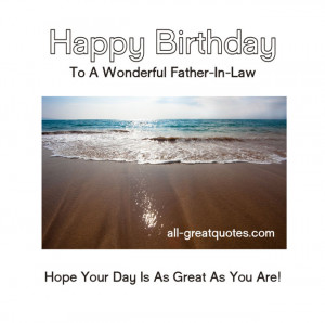 Birthday Wishes For Father In Law – Happy Birthday Father In Law