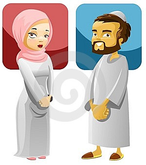 muslim-couple-cartoon