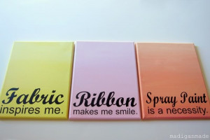 love having inspiring words around me in my home.