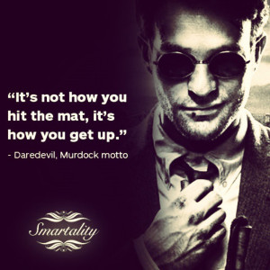 daredevil 33 # squareinstapic # daredevil # murdock # moto # quotes