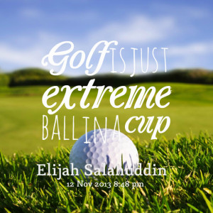 Golf Ball Quotes