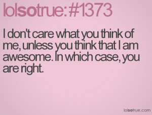 Dont Care Quotes Funny