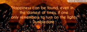 Dumbledore Quote cover
