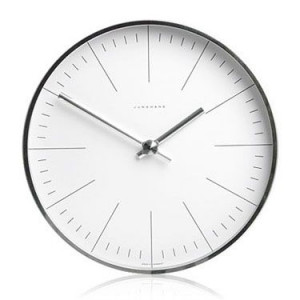 Max Bill Modern Wall Clock with Lines | Available from NOVA68.com ...