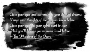 Phantom of the Opera quote