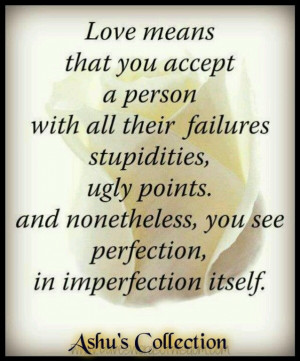 we are perfectly imperfect