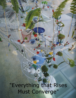 sarah sze everything that rises must converge 1999
