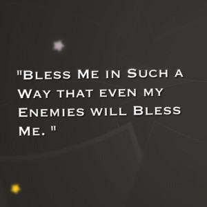 Bless Those Who Curse You...