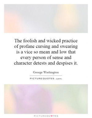 Quotes About Swearing