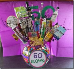50Th Birthday Gifts, Gifts Ideas, Birthday Bouquet, Parties Ideas ...