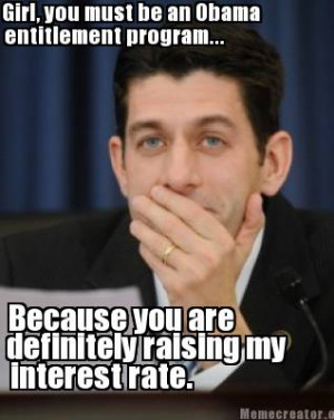 What I don't get is: Are we supposed to laugh at Paul Ryan?