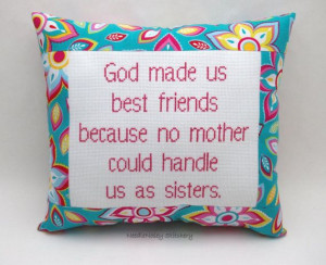 ... Stitches Quotes, Funny Quotes, Pink Pillows, Best Friend Quotes
