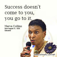 Success Doesn You Marva Collins