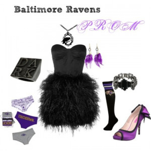 Baltimore Ravens Fan prom