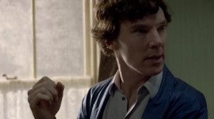 Benedict Cumberbatch as Sherlock Holmes The Hounds of Baskerville ...