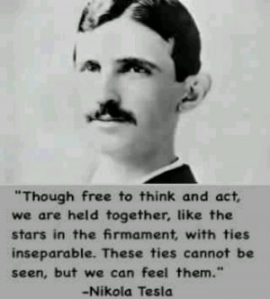 Nikola Tesla Non Physical Phenomena Study Science Quote