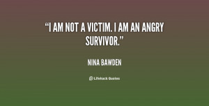 Being A Victim Quotes