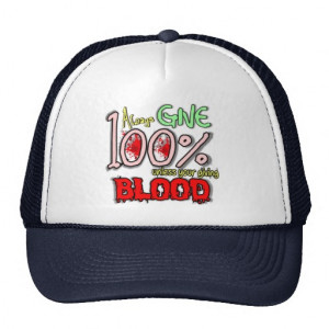 Always give 100%, unless you're giving blood trucker hat