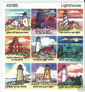 ... Stickers-Religion-Faith-Religious-Sayings-Lighthouse-Ocean-Homes-Lakes