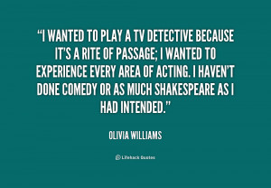 Quotes by Olivia Williams
