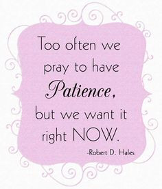 Patience sayings quotes