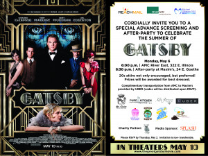 The Great Gatsby Sneak Peek and Afterparty