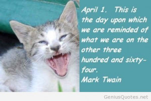 April fools day famous quote