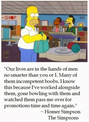 Homer Simpson on Life