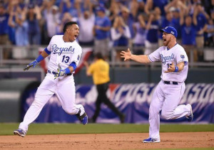 Kansas City Royals catcher Salvador Perez kept running and was chased ...