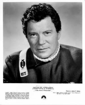 ... William Shatner as James T. Kirk from Star Trek V: The Final Frontier