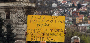 Protesti u Sarajevu / Protests in Sarajevo