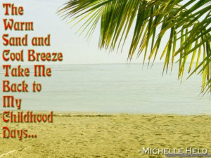 Family quotes summer quote and sayings with picture of the beach