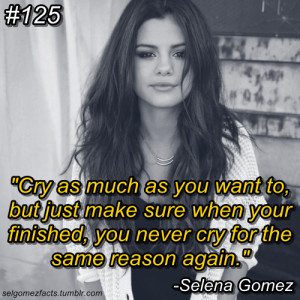 ... tags for this image include: selena gomez, cry, quotes, love and never