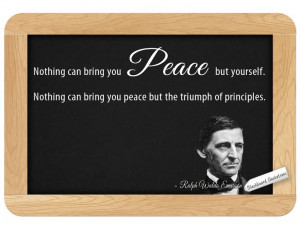 Blackboard Quotations: Ralph Waldo Emerson... on Self-Reliance