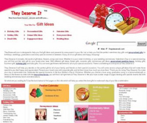 theydeserveit.com Gift Ideas: Birthday Gifts, Wedding Gifts, Love ...